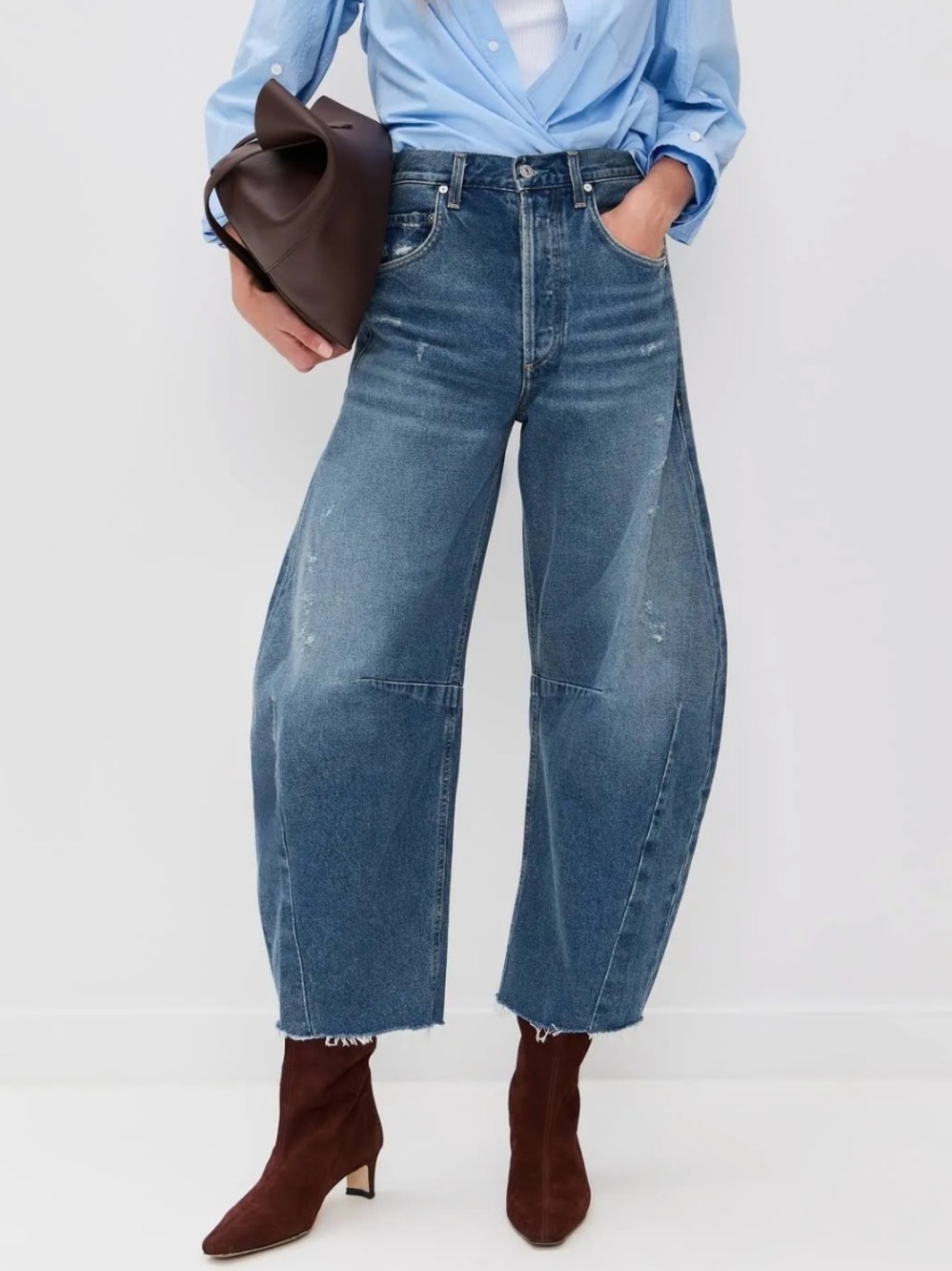 Citizens Of Humanity Horseshoe Barrel jean in Magnolia